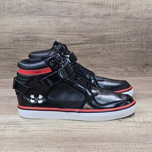 Adidas Disney x Adi-Rise "Angry Mickey" Men's Sz 10.5 Black Shoes NEW W/DEFECTS